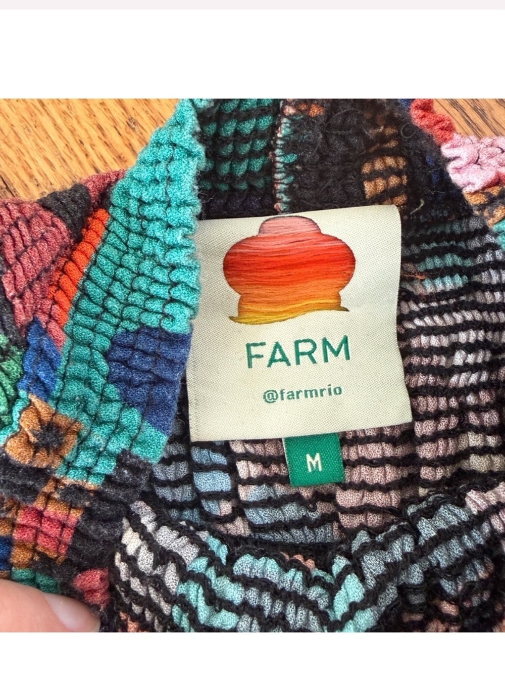 Farm Rio Smocked Dress - Picture 5 of 5